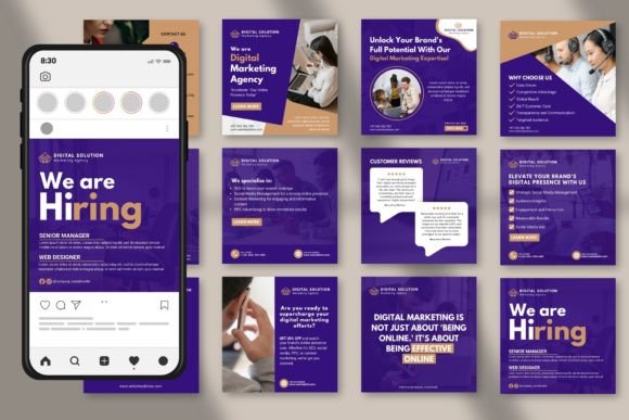Download Digital Marketing Branding Social Media - Social media Collection