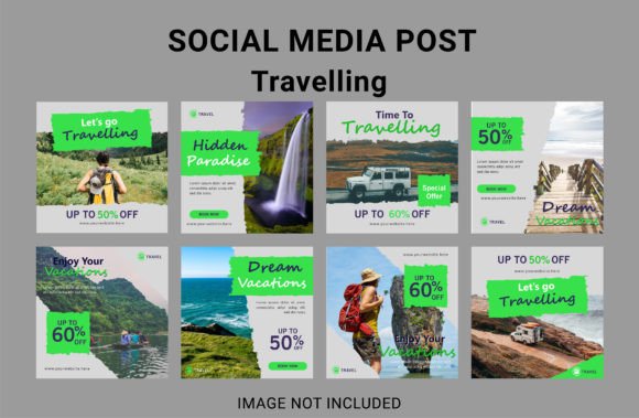 Download Travelling Social Media Post - Social media Collection